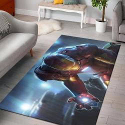 Iron Man Movies Rain Comics Marvel Comics Rug Living Room Rug Home Decor
