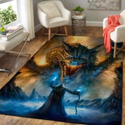 Jack Frost And The War Against Evil Area Rug Rug Regtangle Carpet Floor Decor Home Decor