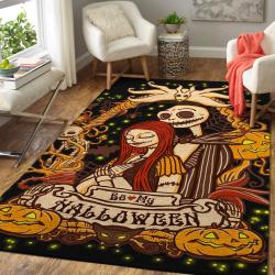 Jack & Sally The Nightmare Before Christmas 190909 Halloween Area Rug