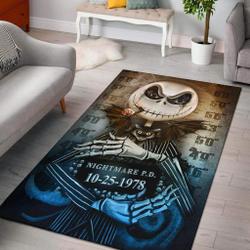 Jack Skellington 190911 Halloween Special Area Rug Ofd Area Rug Living Room Carpet Rug Regtangle Carpet Floor Decor Home Decor