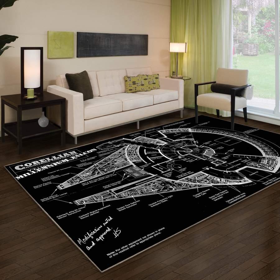 Area Rug Living Room Rug Home Decor Football Team Logo Carpet Rug Living Room 191007