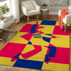 Jailhouse Rock Music Art For Fans Area Rug Living Room Carpet Rug Regtangle Carpet Floor Decor Home Decor