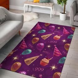 Jamaican Print Pattern Area Rug Living Room Rug Home Decor