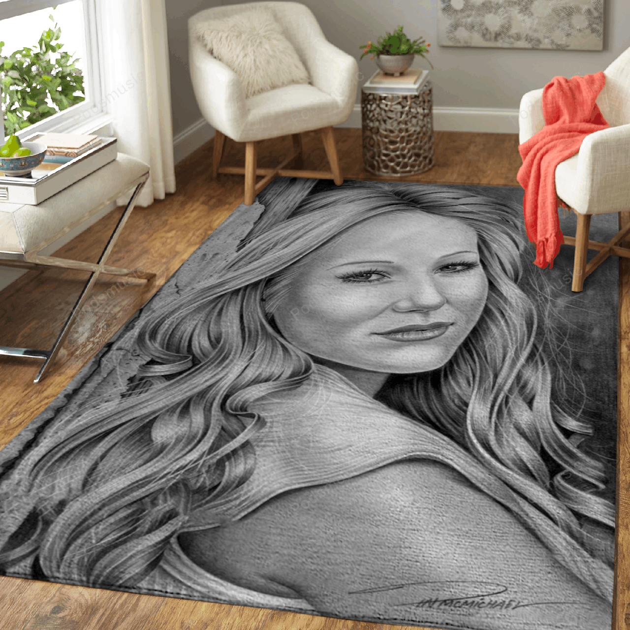 Jewel Kilcher Country Music Art For Fans Area Rug Living Room Carpet Rug Regtangle Carpet Floor Decor Home Decor