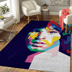 Jim Morrison Wpap Music Wpap Art For Fans Area Rug Living Room Carpet Rug Regtangle Carpet Floor Decor Home Decor