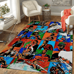 Jimi Hendrix And Blues Music Art For Fans Area Rug Living Room Carpet Rug Regtangle Carpet Floor Decor Home Decor