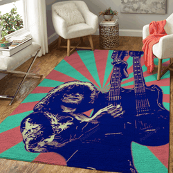 Jimmy Page Retro Retro Music Art For Fans Area Rug Living Room Carpet Rug Regtangle Carpet Floor Decor Home Decor