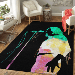 Joe Cocker Watercolor Music Legends On Stage Art For Fans Area Rug Living Room Carpet Rug Regtangle Carpet Floor Decor Home Decor