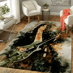 Joe Perry Music World Art For Fans Area Rug Living Room Carpet Rug Regtangle Carpet Floor Decor Home Decor