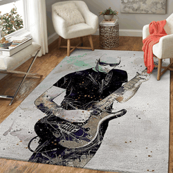 Joesatriani Music Artwork Art For Fans Area Rug Living Room Carpet Rug Regtangle Carpet Floor Decor Home Decor