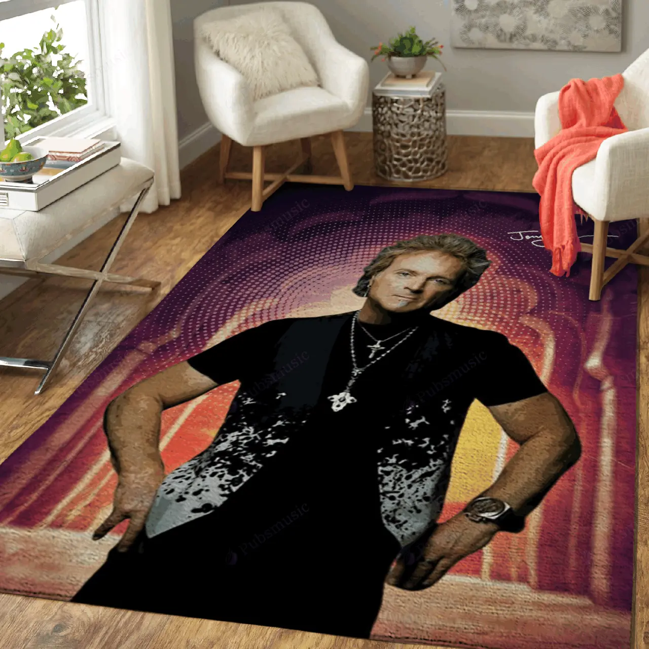 Joey Kramer Music Art For Fans Area Rug Living Room Carpet Rug Regtangle Carpet Floor Decor Home Decor