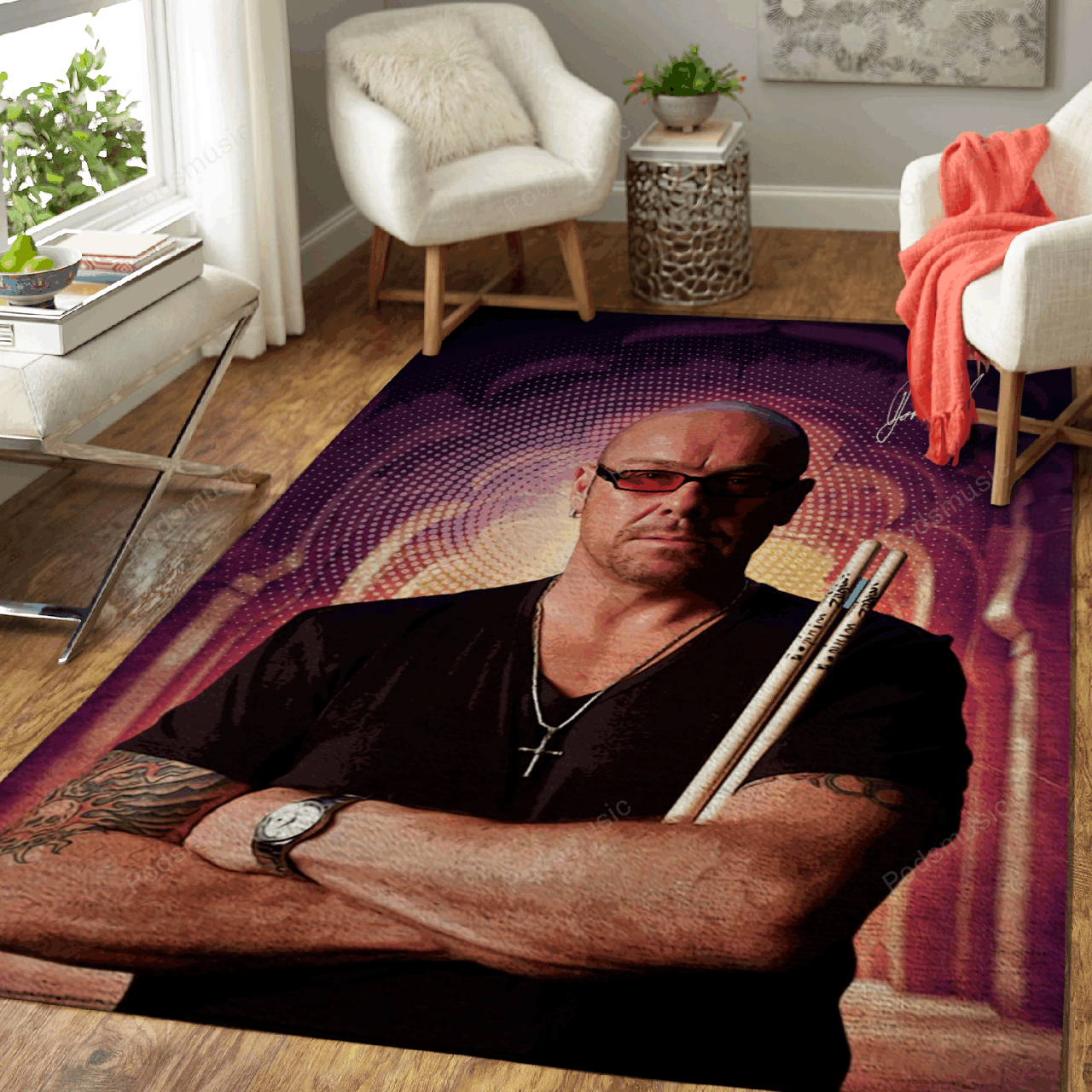 John Bonham Music Art For Fans Area Rug Living Room Carpet Rug Regtangle Carpet Floor Decor Home Decor