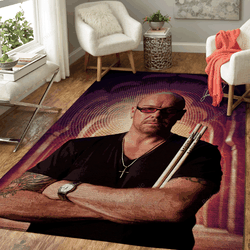 John Bonham Music Art For Fans Area Rug Living Room Carpet Rug Regtangle Carpet Floor Decor Home Decor