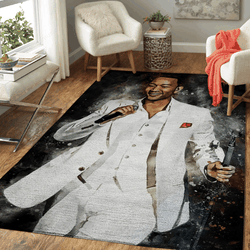 John Legend Music World Art For Fans Area Rug Living Room Carpet Rug Regtangle Carpet Floor Decor Home Decor