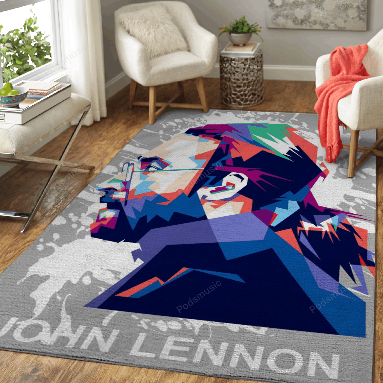John Lennon Imagine Music Legend Art For Fans Area Rug Living Room Carpet Rug Regtangle Carpet Floor Decor Home Decor