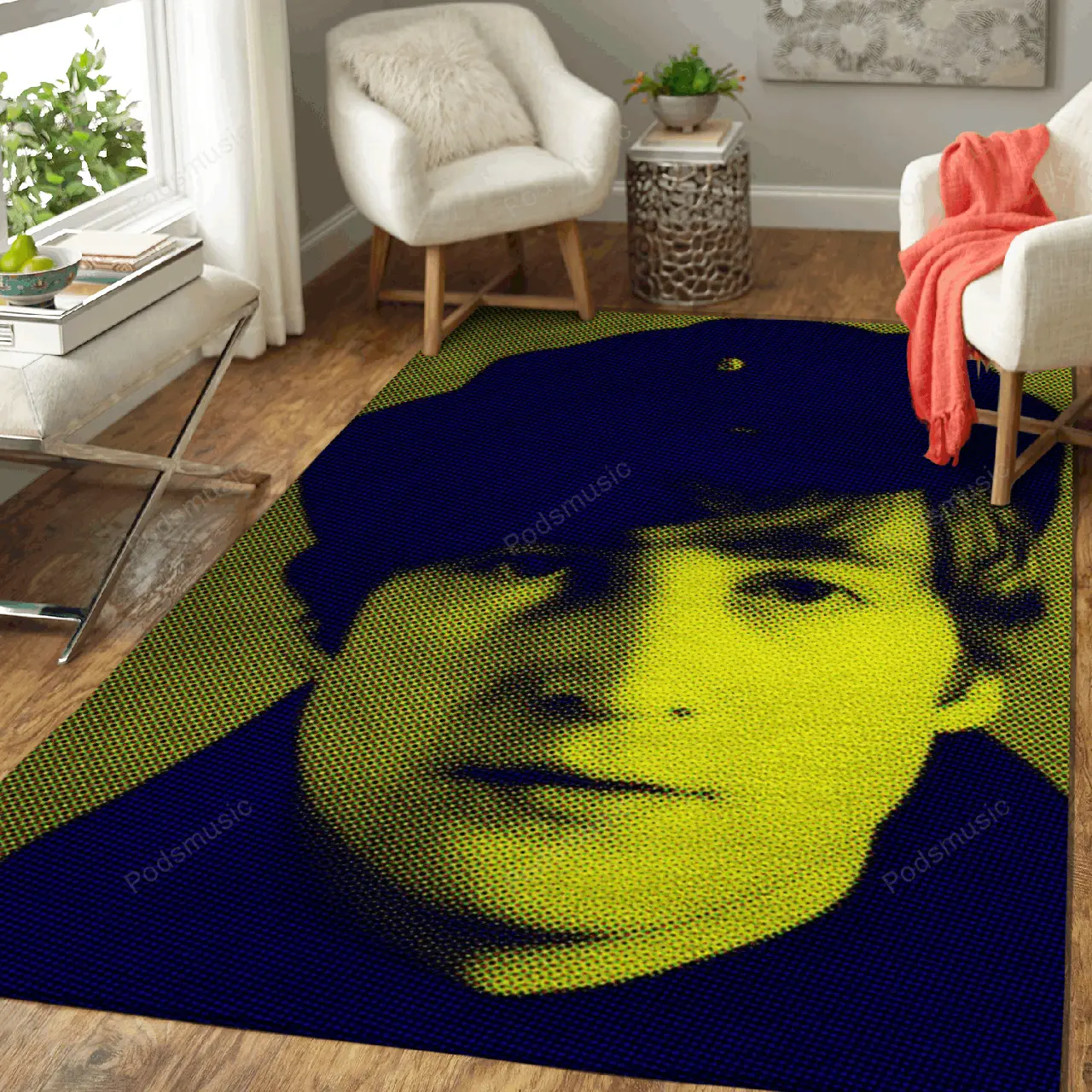 John Lenon Music Art For Fans Area Rug Living Room Carpet Rug Regtangle Carpet Floor Decor Home Decor V11285