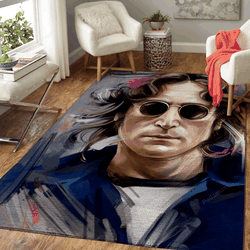 John Music Art For Fans Area Rug Living Room Carpet Rug Regtangle Carpet Floor Decor Home Decor