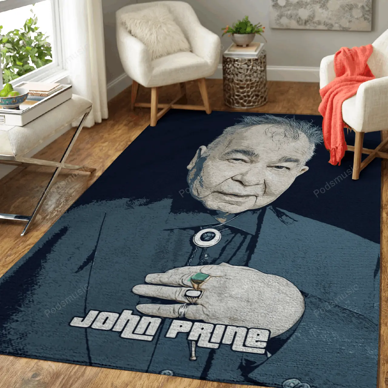 John Prine Country Music Art For Fans Area Rug Living Room Carpet Rug Regtangle Carpet Floor Decor Home Decor