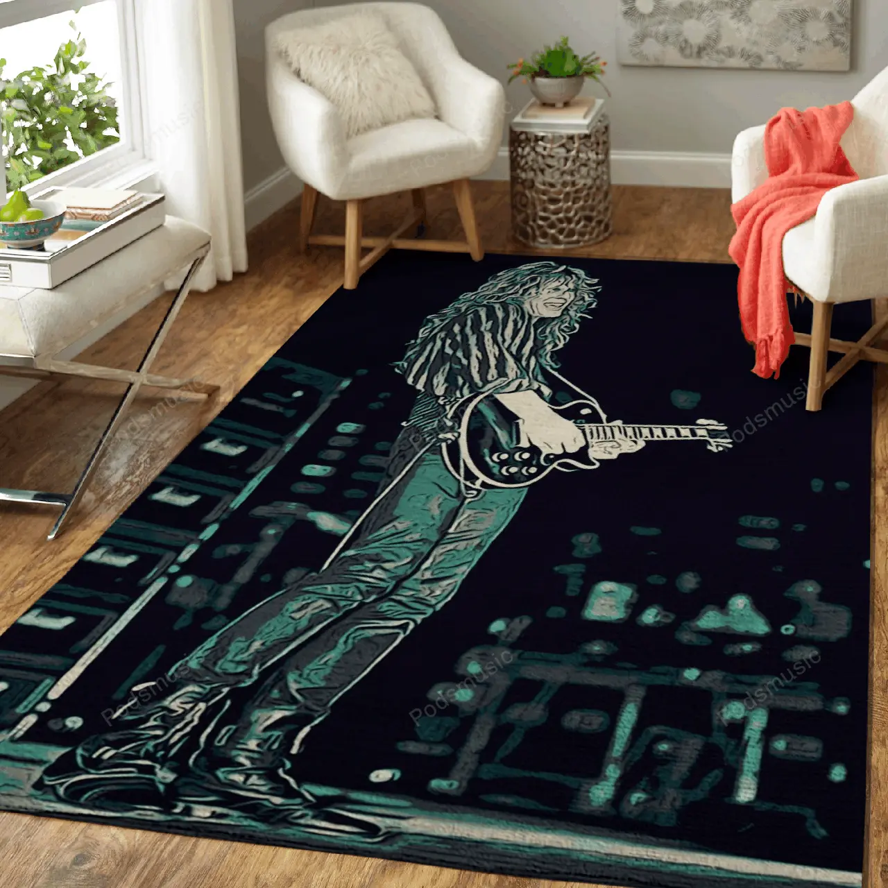 John Sykes Art 3 Music Artist Art For Fans Area Rug Living Room Carpet Rug Regtangle Carpet Floor Decor Home Decor