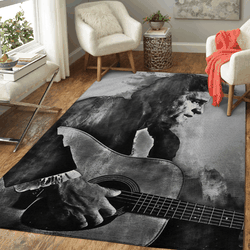 Johnny Cash Country Singer Art For Fans Area Rug Area Rug Living Room Carpet Rug Regtangle Carpet Floor Decor Home Decor