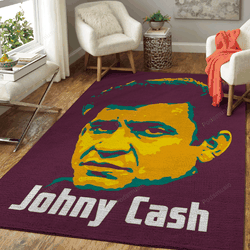 Johny Cash Pop Musician Music Pop Art Art For Fans Area Rug Living Room Carpet Rug Regtangle Carpet Floor Decor Home Decor