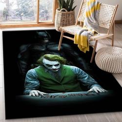 Joker And The Dark Knight Area Rug Living Room And Bed Room Rug