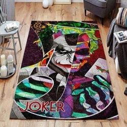 Joker Area Rug Living Room Rug Home Decor Movie Floor Decor 07119