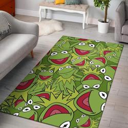 Green Frogs Area Rug Living Room Rug Home Decor Ofd 07111