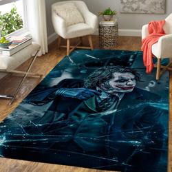 Joker Area Rug Living Room Rug Home Decor The Dark Knight Movie 190901B