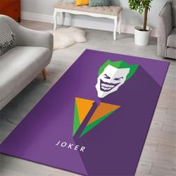 Joker Logo Marvel Movies Area Rugs Living Room Carpet Rug Regtangle Carpet Floor Decor Home Decor