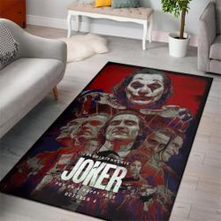 Joker Movies Area Rugs Living Room Carpet Rug Regtangle Carpet Floor Decor Home Decor