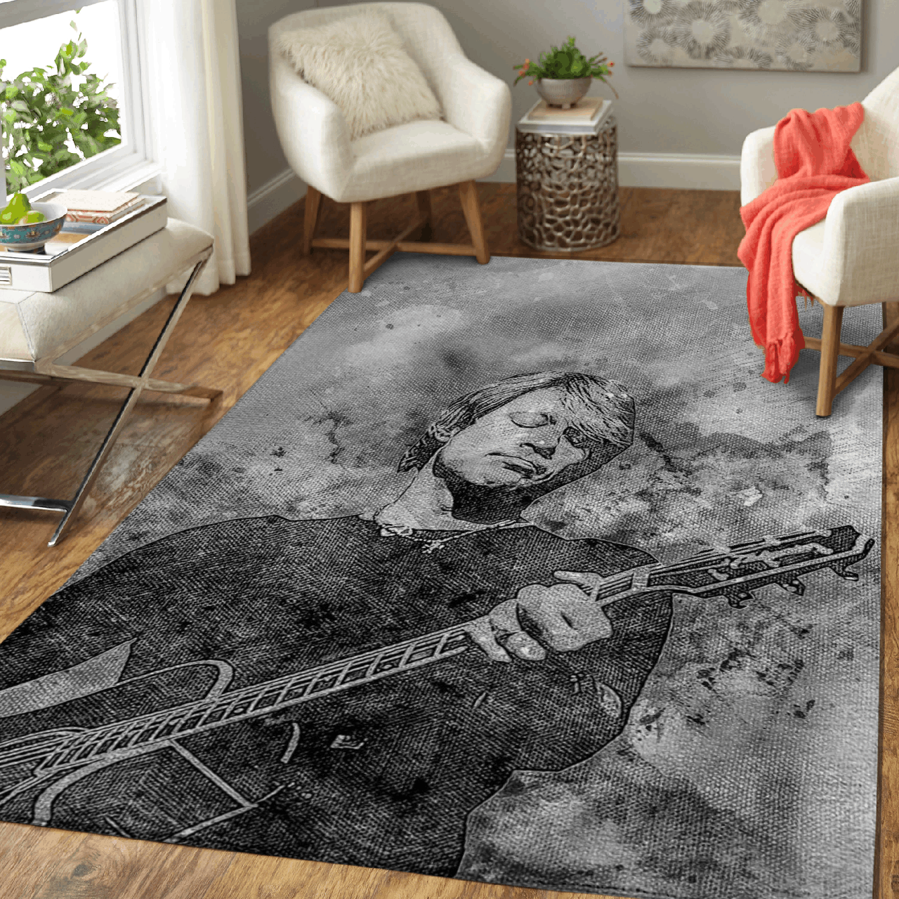 Jon Bon Jovi Band Members Art Area Rug Area Rug Living Room Carpet Rug Regtangle Carpet Floor Decor Home Decor