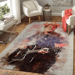 Jon Bon Jovi Band Members Art For Bon Jovi Fans Area Rug Area Rug Living Room Carpet Rug Regtangle Carpet Floor Decor Home Decor V11319