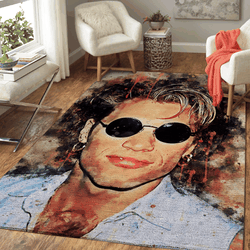 Jon Bon Jovi Band Members Pop Art Area Rug Area Rug Living Room Carpet Rug Regtangle Carpet Floor Decor Home Decor V11350