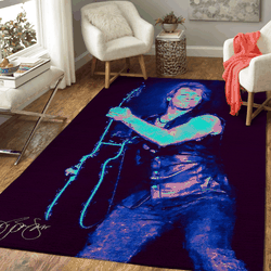 Jon Bon Jovi Bon Jovi American Band Members For Fans Area Rug Area Rug Living Room Carpet Rug Regtangle Carpet Floor Decor Home Decor