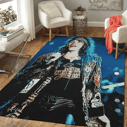 Jon Bon Jovi Bon Jovi Rock Band Art For Bon Jovi Fans Area Rug Area Rug Living Room Carpet Rug Regtangle Carpet Floor Decor Home Decor