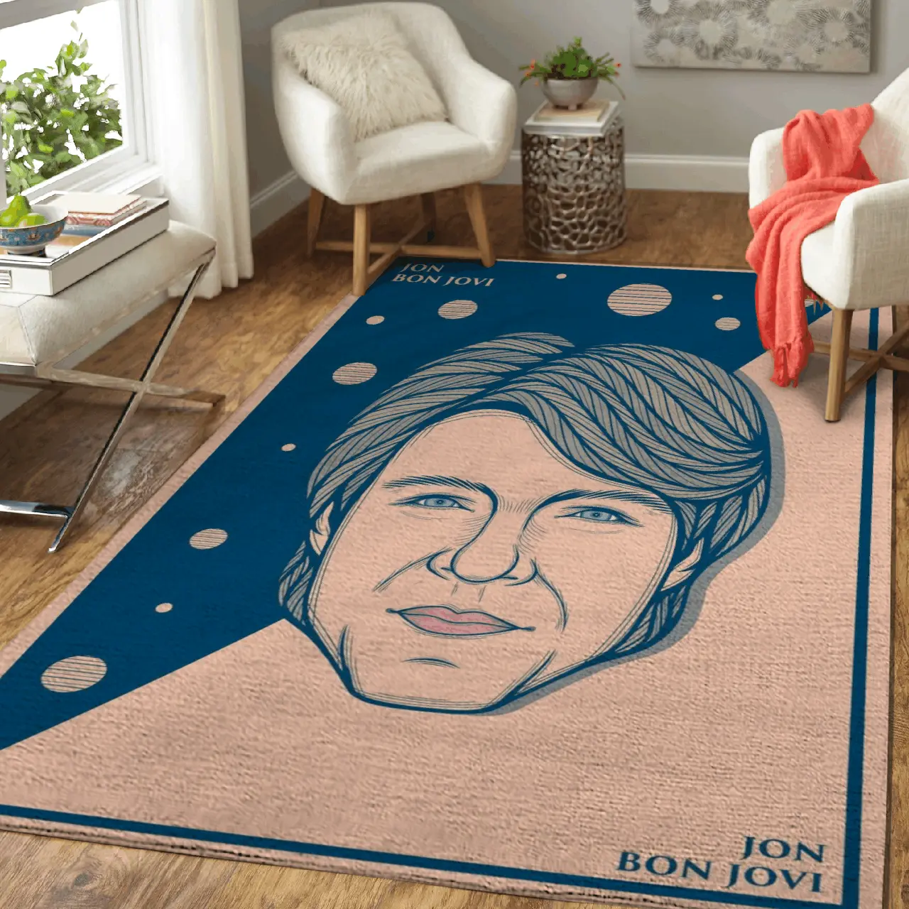 Jon Bon Jovi Bon Jovi Rock Band For You Lovers Of Bon Jovi Area Rug Rug Regtangle Carpet Floor Decor Home Decor