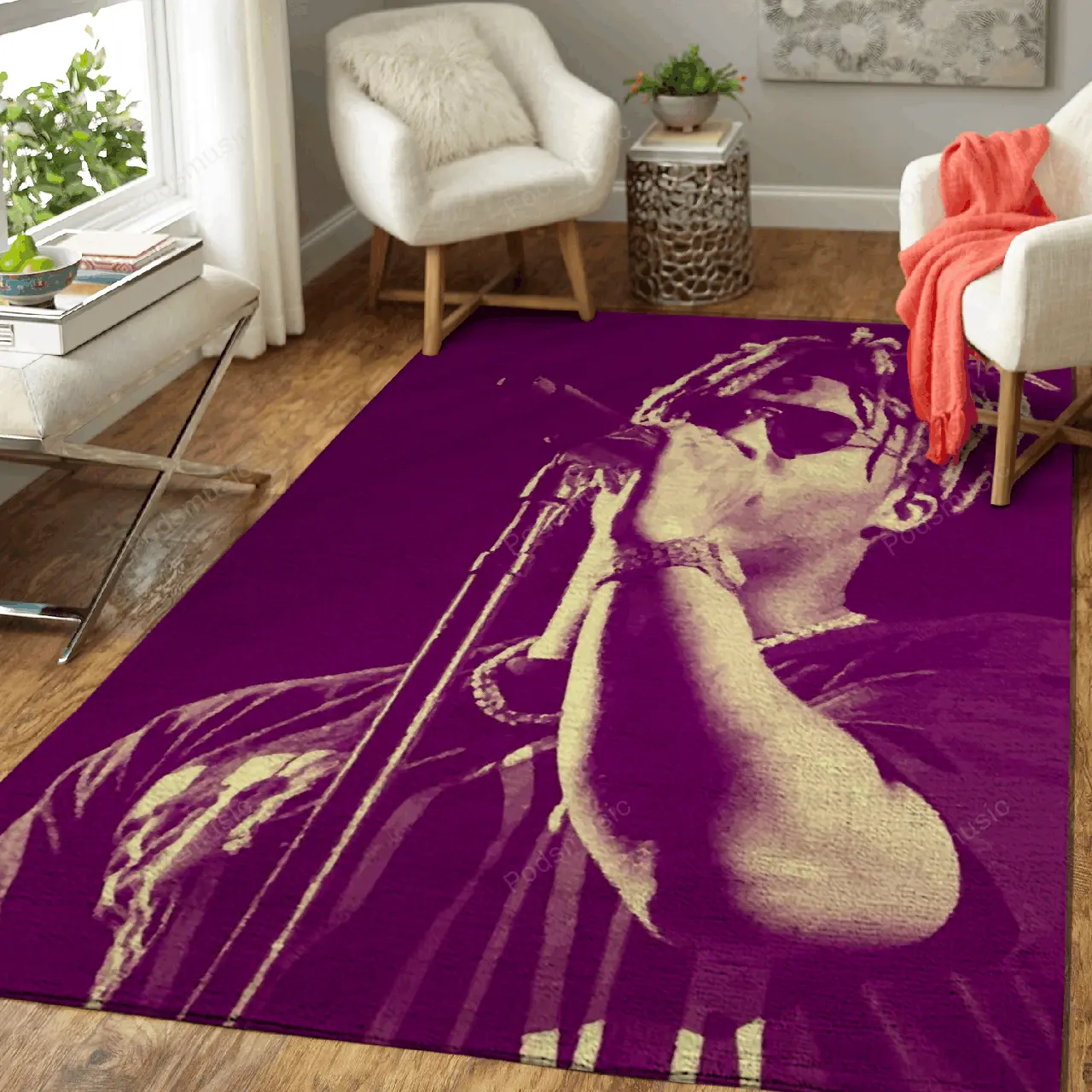 Juicewrld Singing Music Vintage Art For Fans Area Rug Living Room Carpet Rug Regtangle Carpet Floor Decor Home Decor