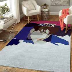 Jungkook In Blue Music Art For Fans Area Rug Living Room Carpet Rug Regtangle Carpet Floor Decor Home Decor