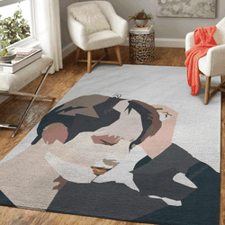 Jungkook Mozaiks Music Art For Fans Area Rug Living Room Carpet Rug Regtangle Carpet Floor Decor Home Decor