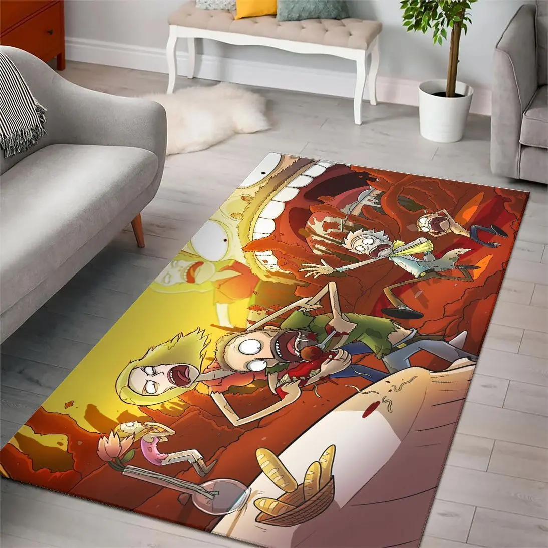 Jurassic Park The Adventure Continues Area Rug Living Room Rug Home Decor Home Decor Bedroom Living Room Decor