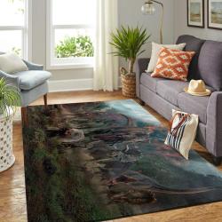 Jurassic World Area Rug Fallen Kingdom Movie Ofd 190902 Area Rug Living Room Carpet Rug Regtangle Carpet Floor Decor Home Decor