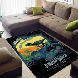 Jurassic World Area Rug Living Room Rug Home Decor Home Decor Bedroom Living Room Decor