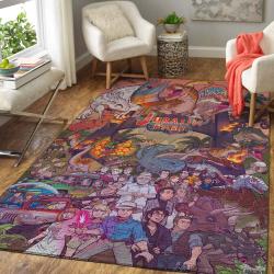 Jurassic World Movies Area Rugs Living Room Carpet Fn051244 Rug Regtangle Carpet Floor Decor Home Decor