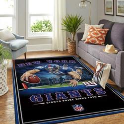 NFL New York Giants Area Rug Living Room Carpet Christmas Gift Rcdd81F34174
