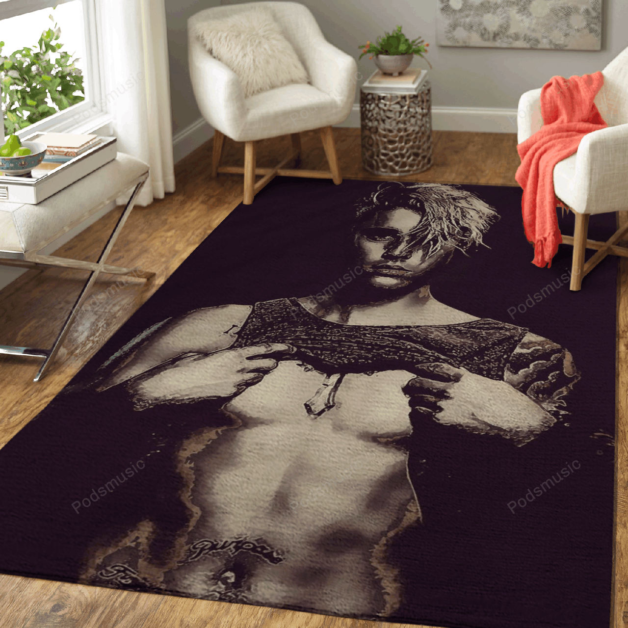 Justin Bieber 1 Music Art For Fans Area Rug Living Room Carpet Rug Regtangle Carpet Floor Decor Home Decor