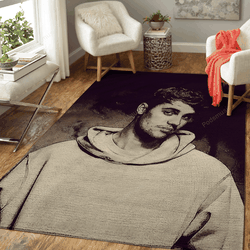 Justin Bieber 5 Music Art For Fans Area Rug Living Room Carpet Rug Regtangle Carpet Floor Decor Home Decor