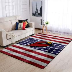 NFL Arizona Cardinals Sports Area Rug Living Room Rug Home Decor