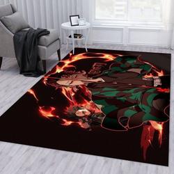 Kamado Tanjiro Demon Slayer Anime 1 Area Rug Living Room And Bed Room Rug Rug Regtangle Carpet Floor Decor Home Decor
