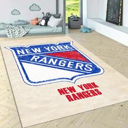 NHL New York Rangers Chiefs Floor Mat Football Kc Chiefs Rectangle Rug Living